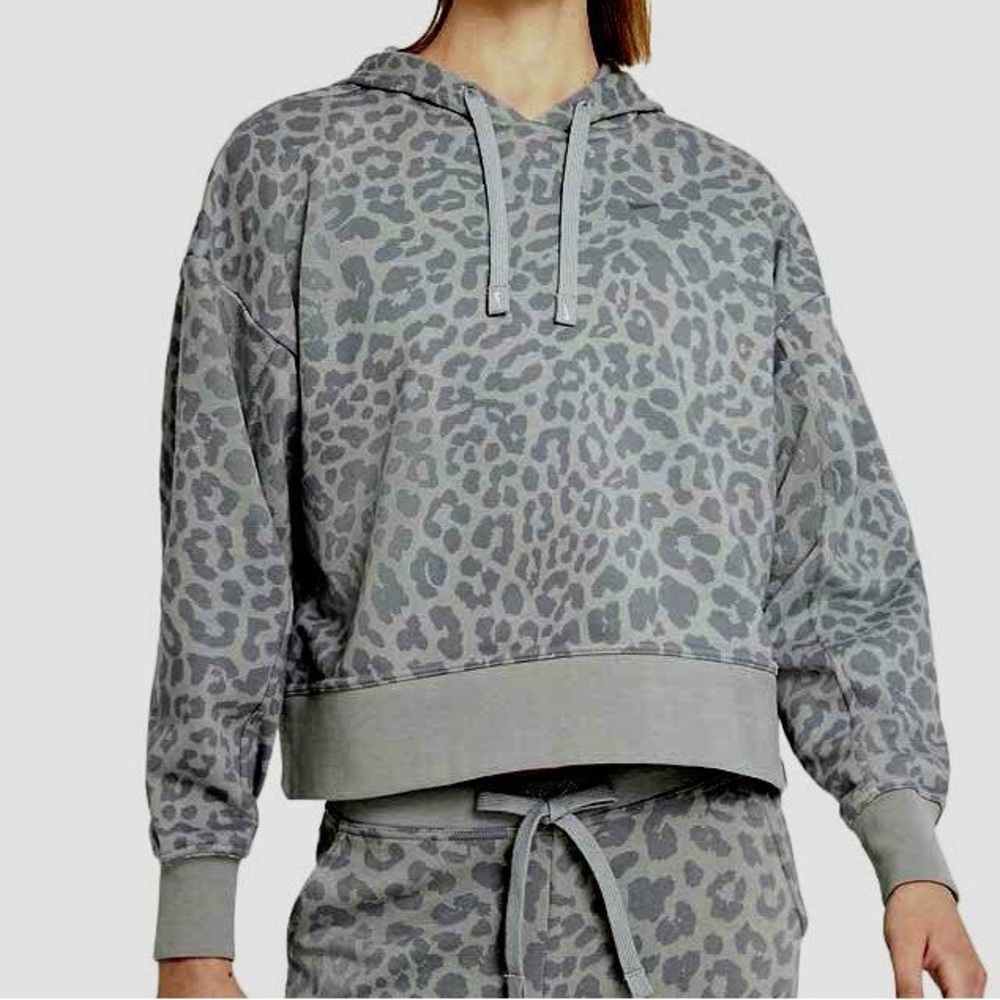 NIKE dri fit animalprint hoodie
